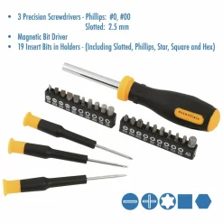Great Neck 32-Piece Expanded Tool Kit with Bag