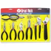 Great Neck 8-Piece Steel Pliers and Wrench Tool Set