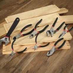 Great Neck 8-Piece Steel Pliers and Wrench Tool Set