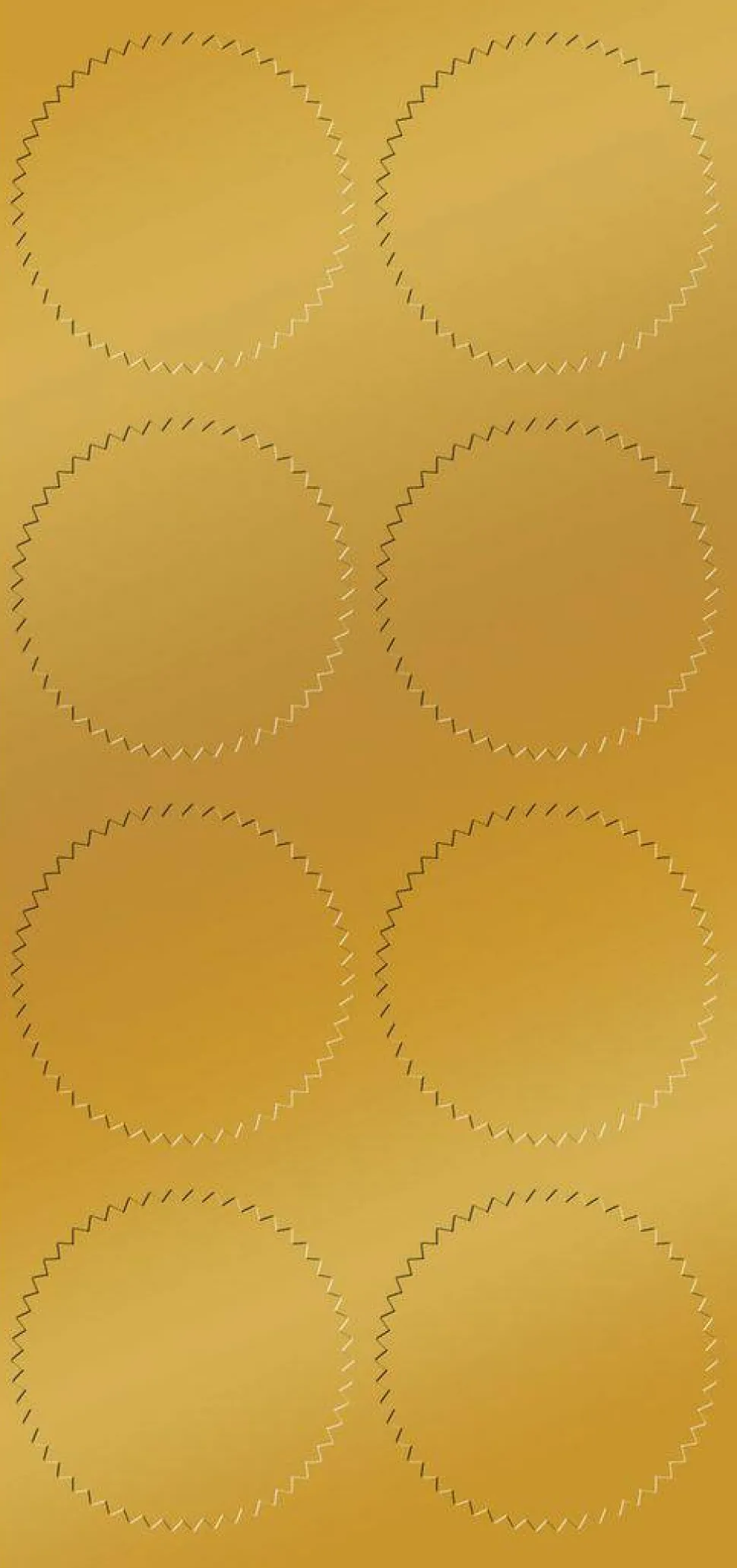 Great Papers! Certificate Seal Gold Foil Starburst, Self-Adhesive, 1.75", 50 count