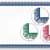Great Papers! Certificate Value Assortment Certificate, Blue, Red, Green, 8.5" x 11", Printer Compatible, 30 sheets