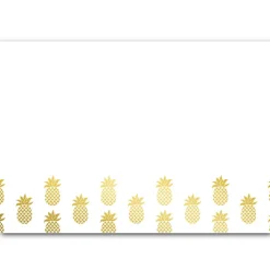 Great Papers! Golden Pineapples Thank You Card, Gold Foil, 4.875