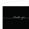 Great Papers! Note Card and White Envelopes, Thank You, Grace, 4.875" x 3.375"(folded), 50 count