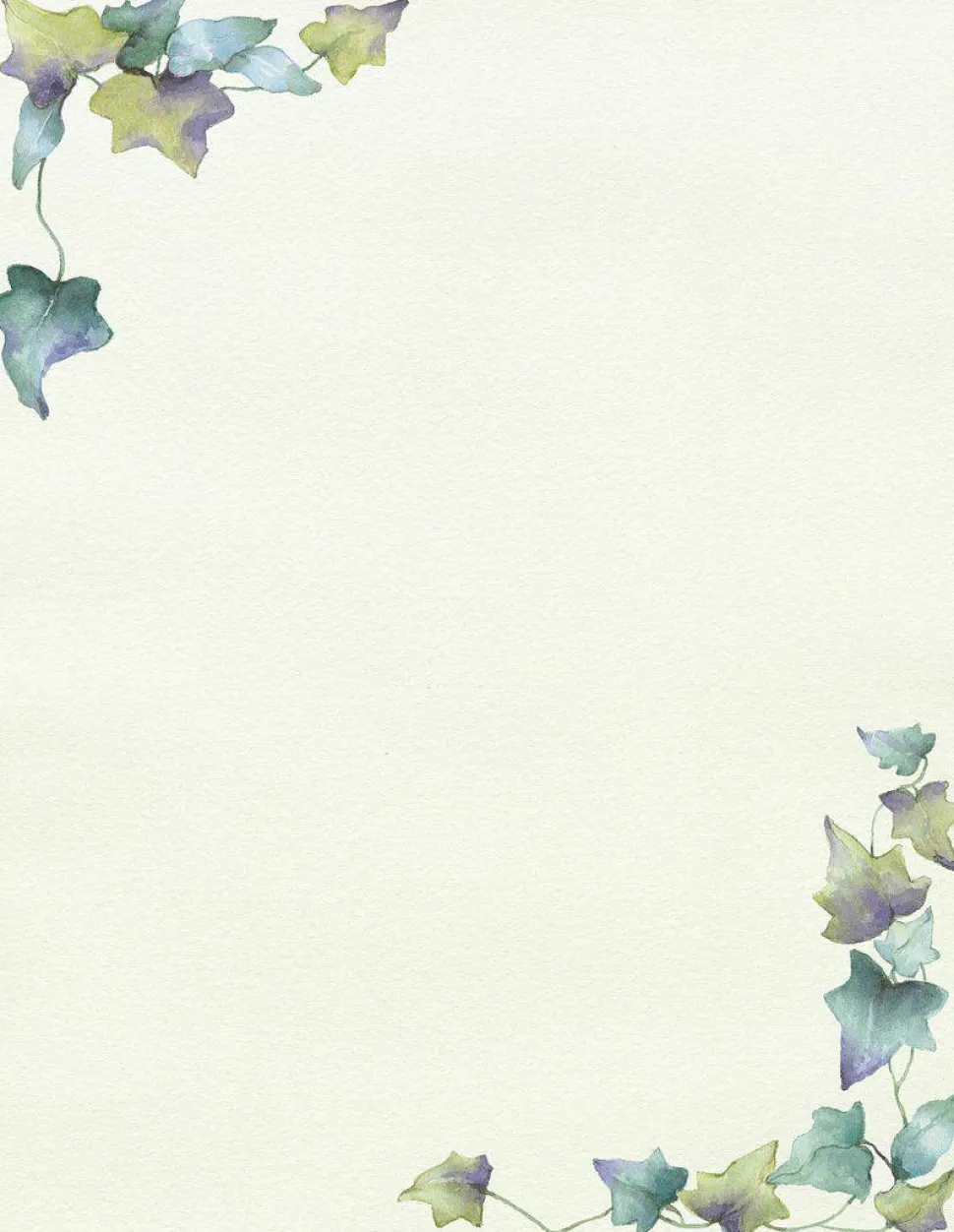 Great Papers! Stationery Letterhead, Painted Border, 8.5" x 11", Printer Compatible, 80 sheets