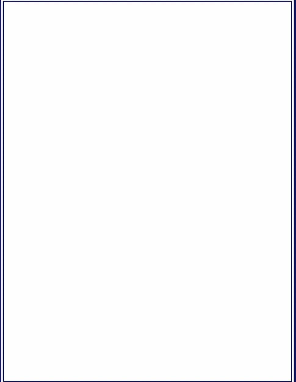 Great Papers! Stationery Letterhead, Navy Border, 8.5" x 11", Printer Compatible, 80 sheets