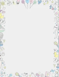 Great Papers! Stationery Letterhead, Baby Onsie, 8.5" x 11", Printer Compatible, 80 sheets