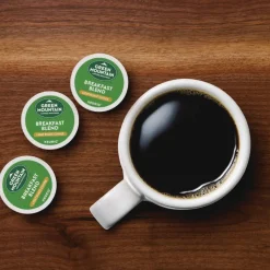 Green Mountain Coffee Paper Hot Cups, 12 oz, Green Mountain Design, 1,000/Carton