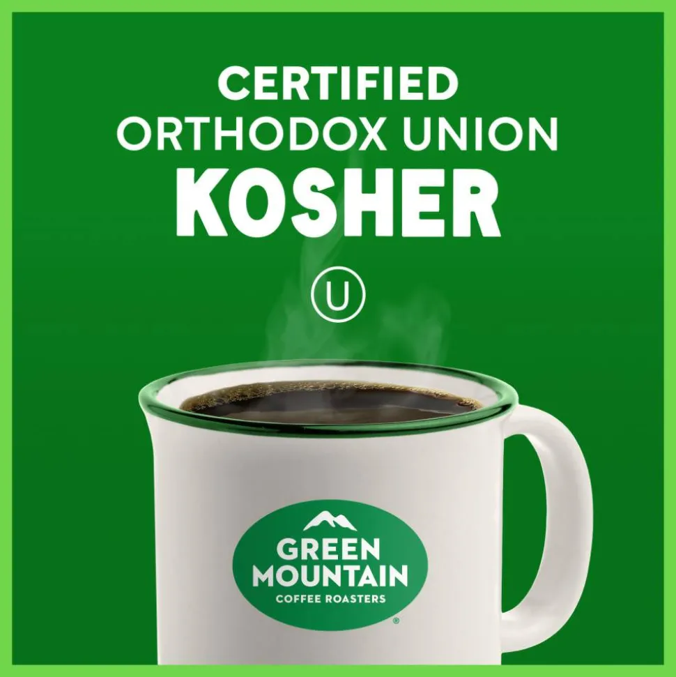 Green Mountain Coffee Breakfast Blend Decaf Coffee K-Cups, Light Roast, 96/Carton