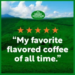 Green Mountain Coffee Caramel Vanilla Cream Coffee K-Cup Pods, Light Roast, Box Of 48 Pods