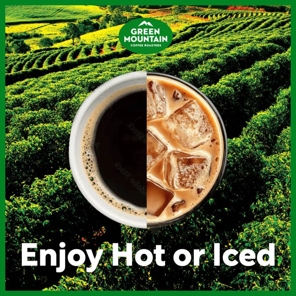Green Mountain Coffee Dark Magic Extra-Bold Coffee K-Cup Pods, Dark Roast, Classic, Box Of 48 Pods