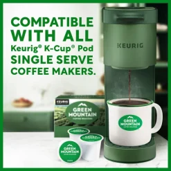 Green Mountain Coffee Dark Magic Extra-Bold Coffee K-Cup Pods, Dark Roast, Classic, Box Of 48 Pods