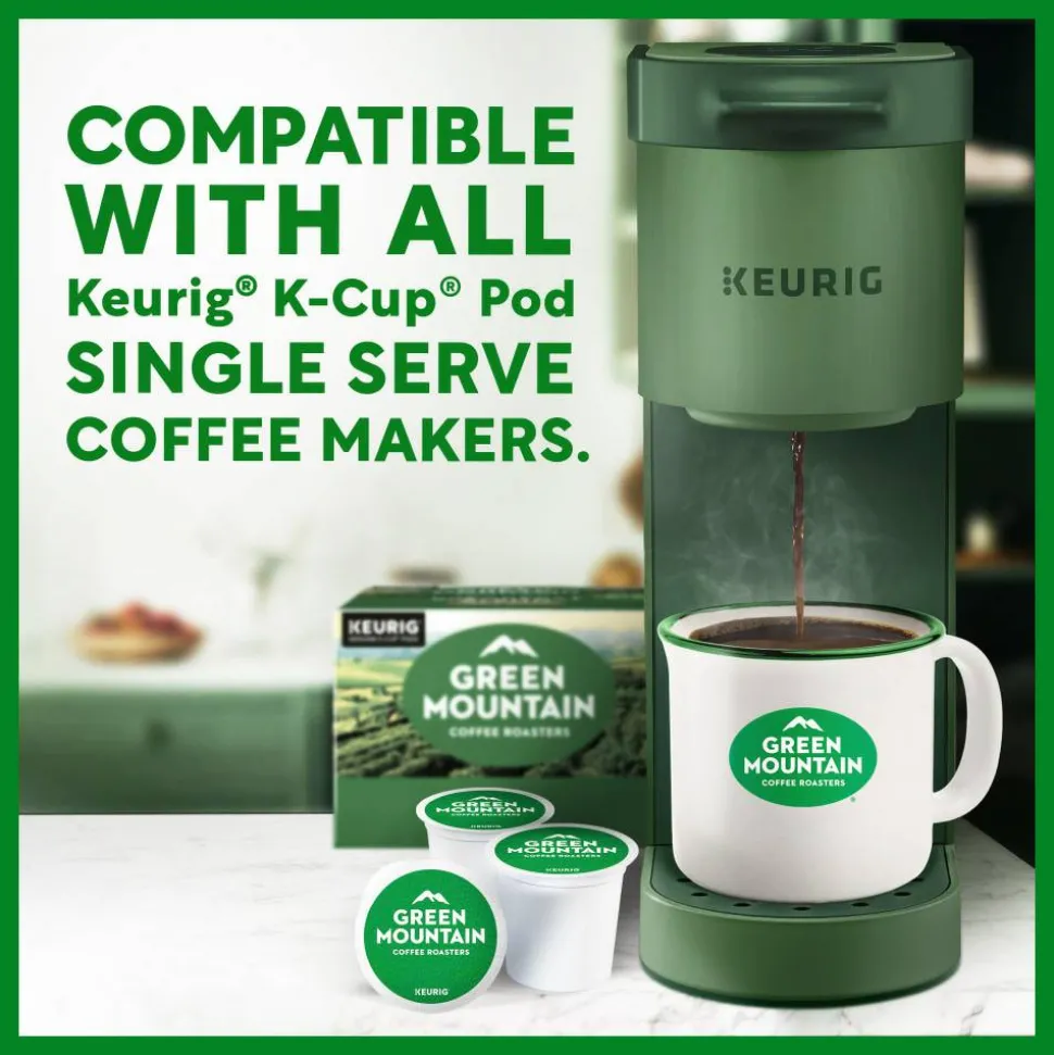 Green Mountain Coffee Dark Magic Extra-Bold Coffee K-Cup Pods, Dark Roast, Classic, Box Of 48 Pods