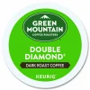 Green Mountain Coffee Double Black Diamond Coffee K-Cups, Dark Roast, 96/Carton