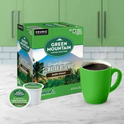 Green Mountain Coffee Fair Trade Organic Sumatran Extra Bold Coffee K-Cups, 24/Box