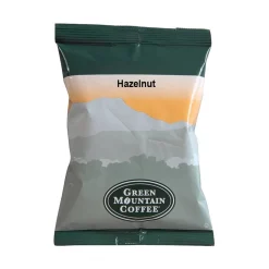 Green Mountain Coffee Hazelnut Coffee Fraction Packs, Each Pack Makes 8 Cups, 50 Packs/Carton