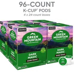 Green Mountain Coffee K-Cups, Dark Magic, Dark Roast, 96 K-Cups
