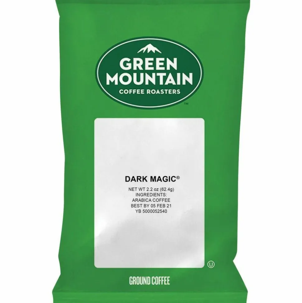 Green Mountain Coffee Roasters Dark Magic Coffee, Extra Bold, 50/Carton