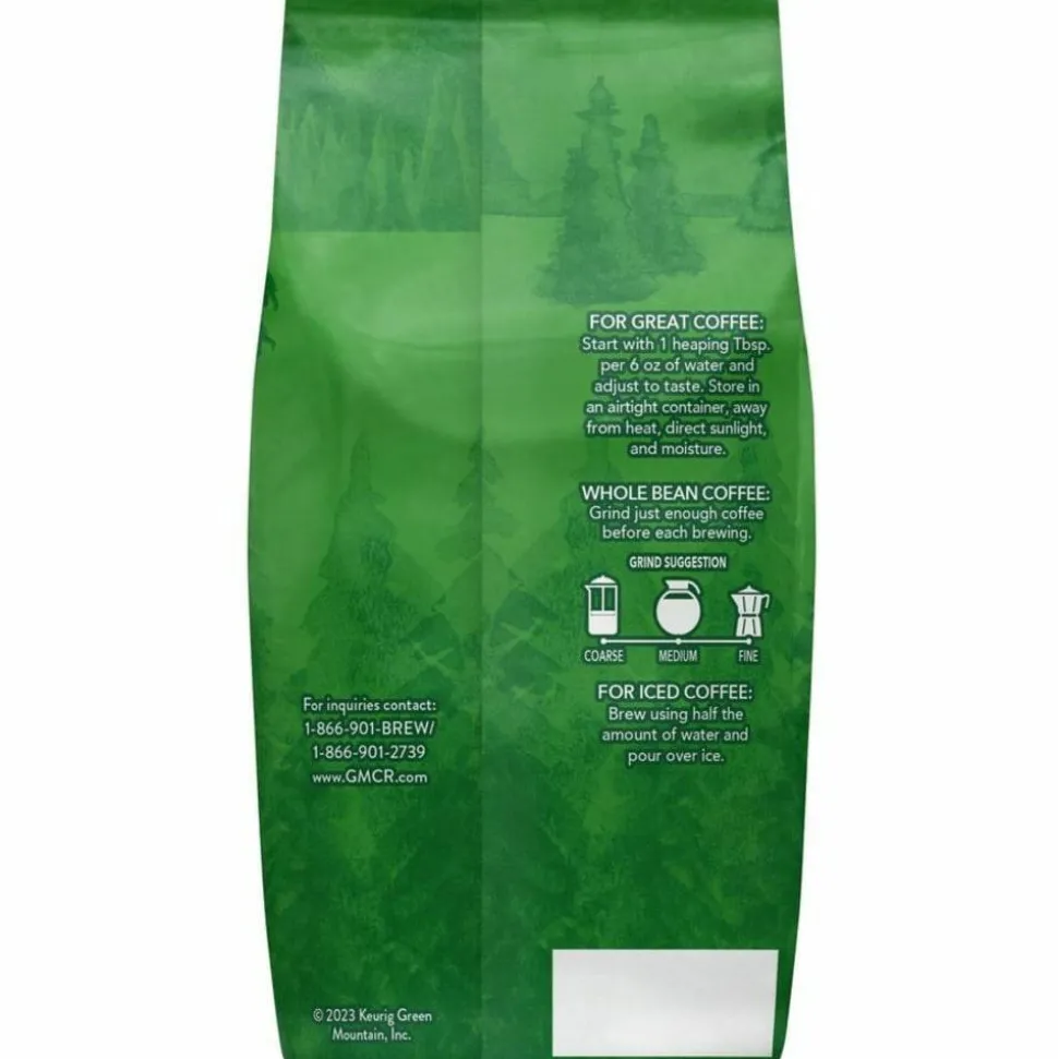 Green Mountain Coffee Whole Bean Coffee, Dark Roast, Dark Magic, 18 Oz Per Bag