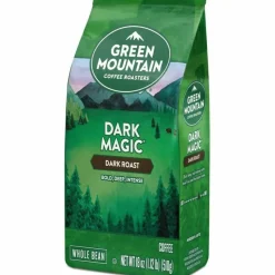 Green Mountain Coffee Whole Bean Coffee, Dark Roast, Dark Magic, 18 Oz Per Bag