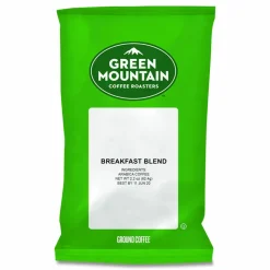 Green Mountain Ground Coffee Fraction Packs, Breakfast Blend, Light Roast, 2.2 oz, 100 Fraction Packs