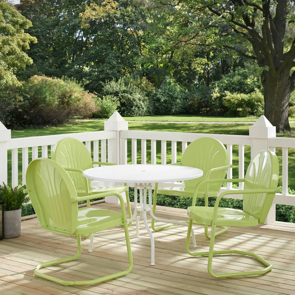 Griffith 5Pc Outdoor Metal Dining Set