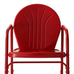 Griffith 2Pc Outdoor Metal Rocking Chair Set