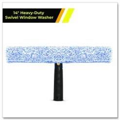 Gritt Commercial Heavy-Duty Swivel Window Washer, 14