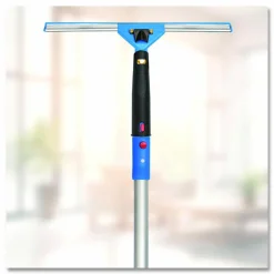 Gritt Commercial Pro Window Washing Kit with Swivel Squeegee and 6 ft Telescopic Pole, 14