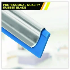 Gritt Commercial Pro Window Washing Kit with Swivel Window Squeegee and 20" Pole, 14" Wide Blade, 3/Kit