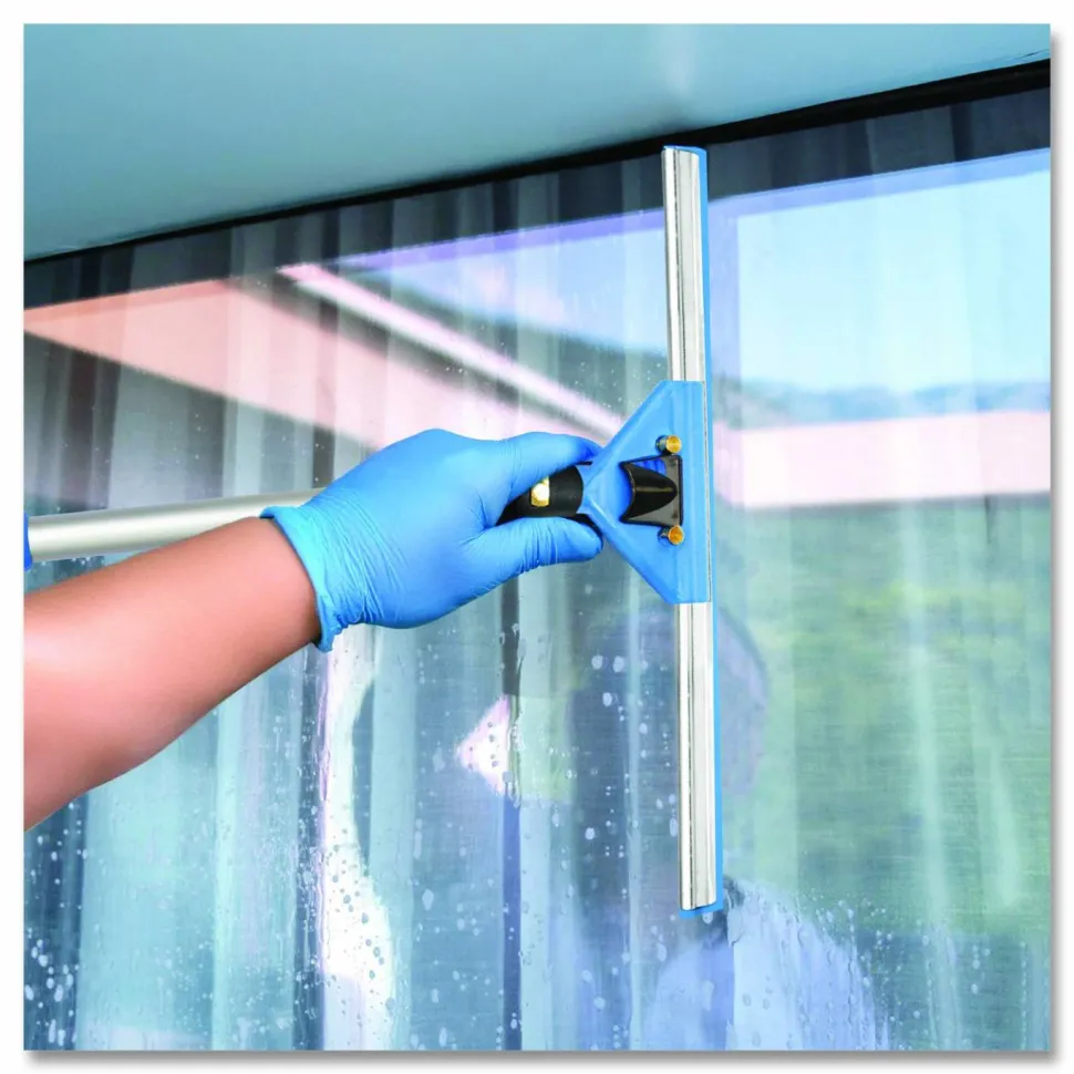 Gritt Commercial Pro Window Washing Kit with Squeegee, Washer and 20" Pole, 14" Blade Width, 3/Kit