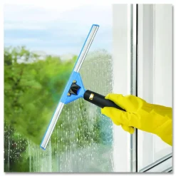 Gritt Commercial Swivel Window Squeegee with Quick Release, 18
