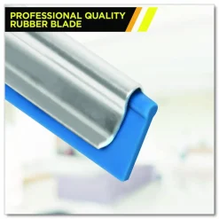 Gritt Commercial Swivel Window Washing Kit with Squeegee and Washer, 14" Wide