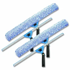 Gritt Commercial Swivel Window Washing Kit with Squeegee and Washer, 18