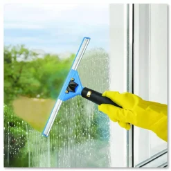 Gritt Commercial Swivel Window Squeegee with Quick Release, 14" Wide Blade, 2/Pack