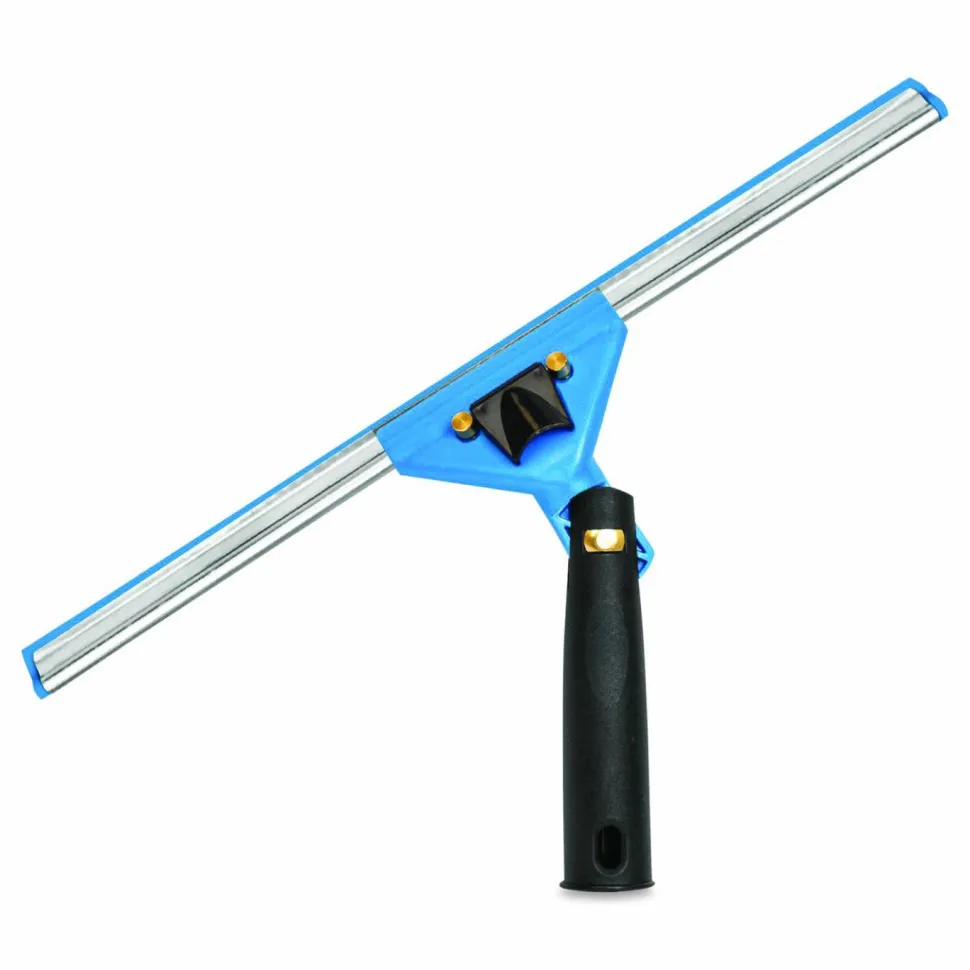 Gritt Commercial Swivel Window Squeegee with Quick Release, 14" Wide Blade, 2/Pack