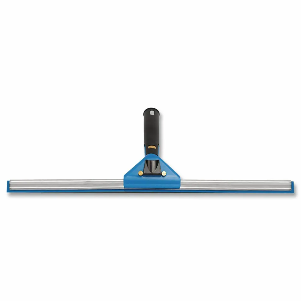 Gritt Commercial Swivel Window Squeegee with Quick Release, 18" Wide Blade, 12/Carton