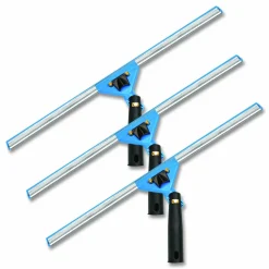 Gritt Commercial Swivel Window Washing Kit with Squeegee and Washer, 18
