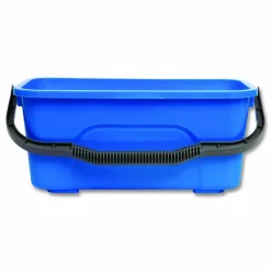 Gritt Commercial Window and General Cleaning Bucket, 3 gal, Blue