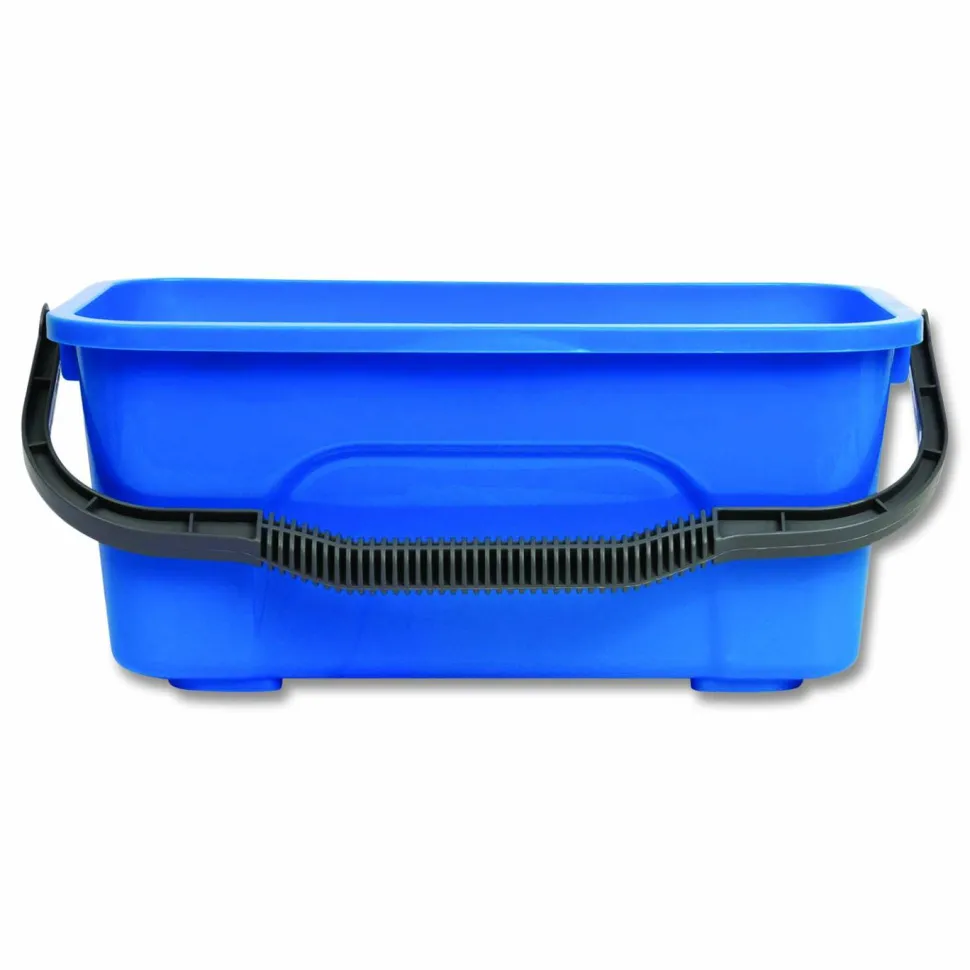 Gritt Commercial Window and General Cleaning Bucket, 3 gal, Blue