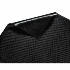 Guardian Clean Step Outdoor Rubber Scraper Mat, Black Ribbon Ribbed Polypropylene Surface, 36" x 60"