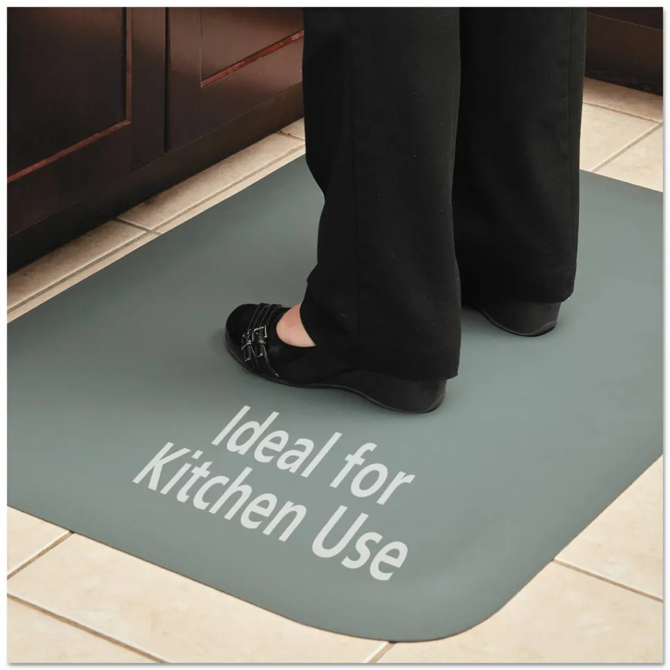 Guardian Pro Top Anti-Fatigue Mat, Rectangular, Gray Closed Cell Surface, 24" x 36"