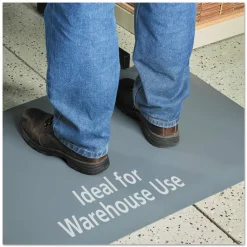 Guardian Pro Top Anti-Fatigue Mat, Rectangular, Gray Closed Cell Surface, 24