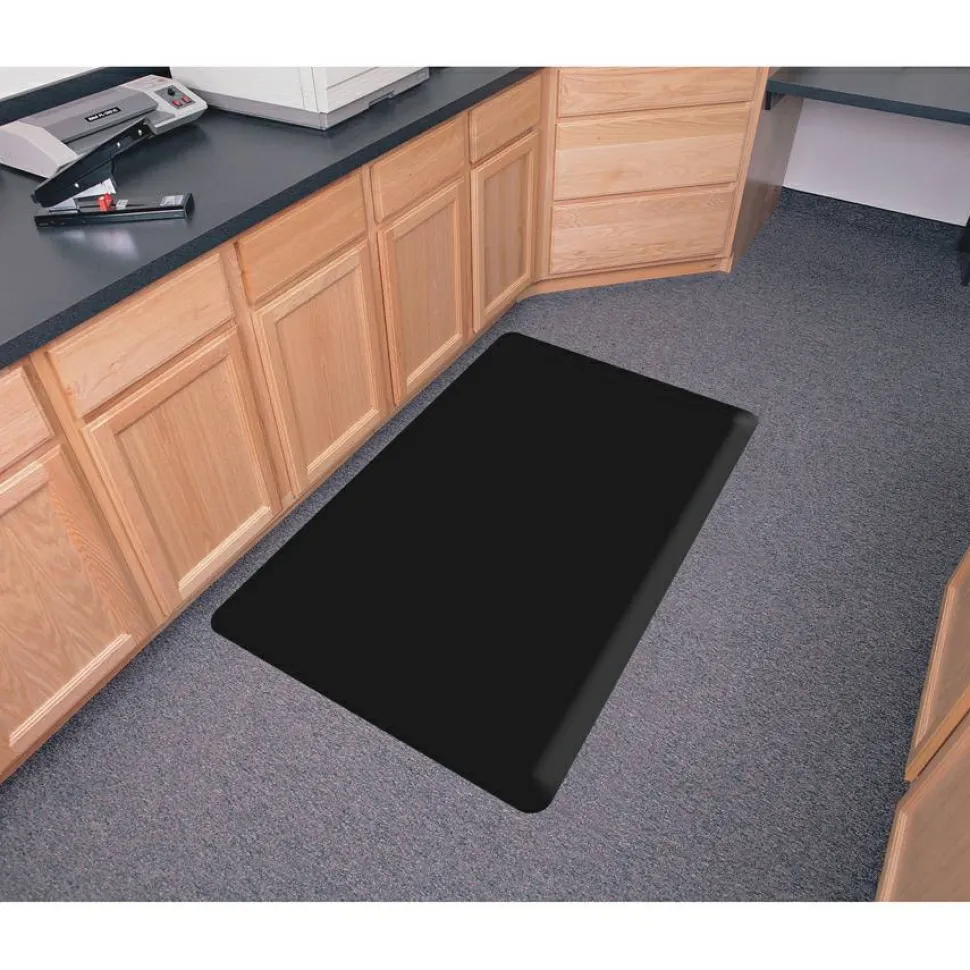 Guardian Pro Top Anti-Fatigue Mat, Rectangular, Black Closed Cell Surface, 36" x 60"