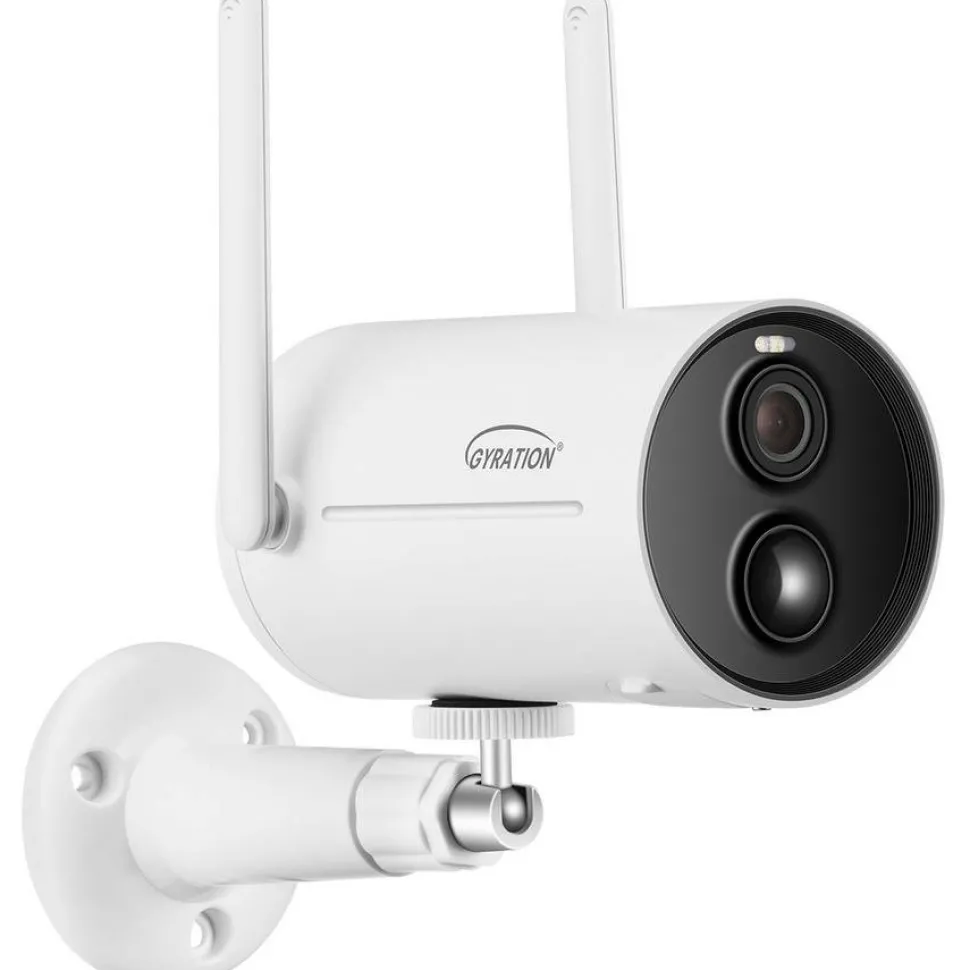 Gyration Cyberview Cyberview 3010 3 Megapixel Indoor/Outdoor Network Camera - Color - Bullet - White