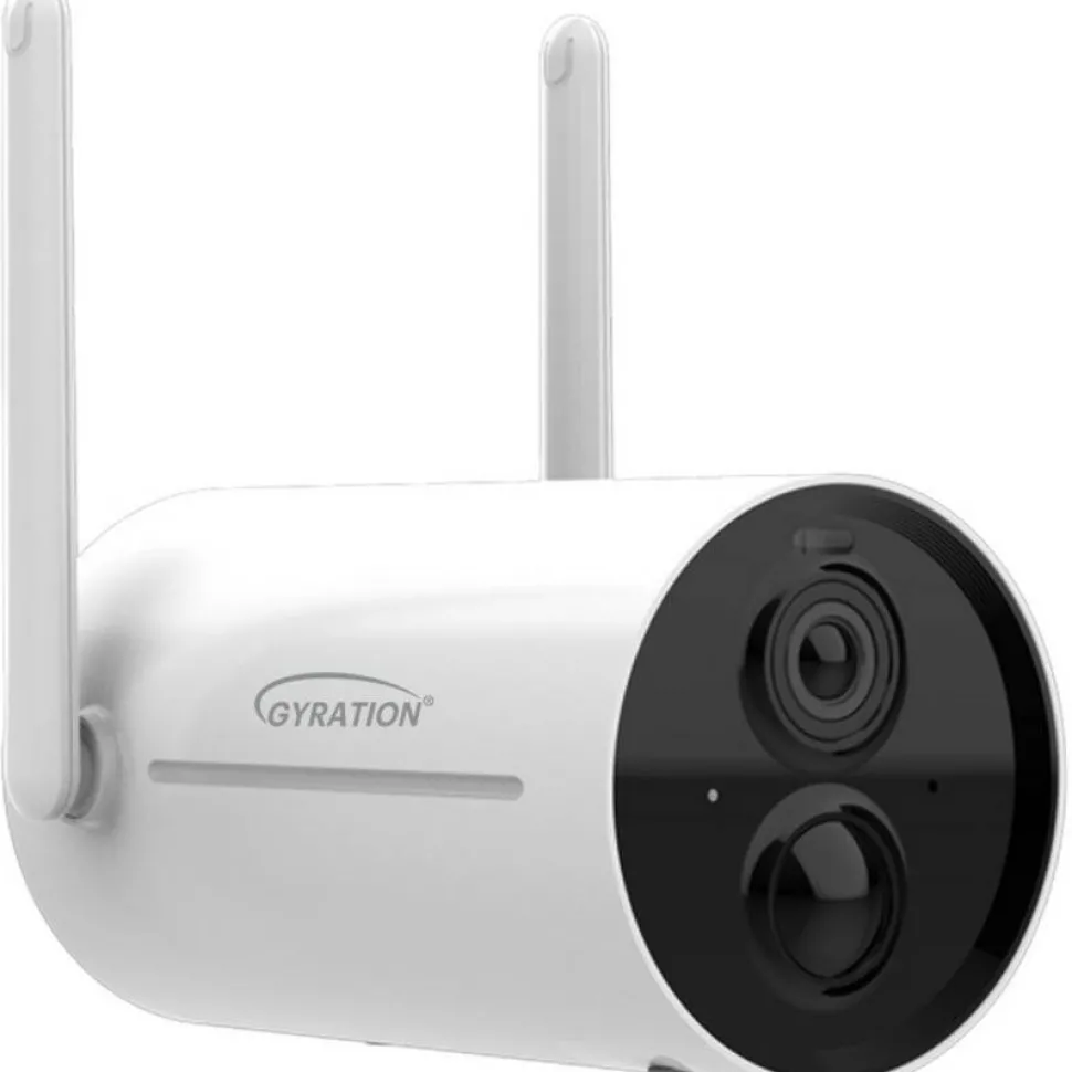 Gyration Cyberview Cyberview 3010 3 Megapixel Indoor/Outdoor Network Camera - Color - Bullet - White