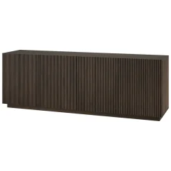 Halifax Rectangular Fluted TV Stand for TV's up to 75