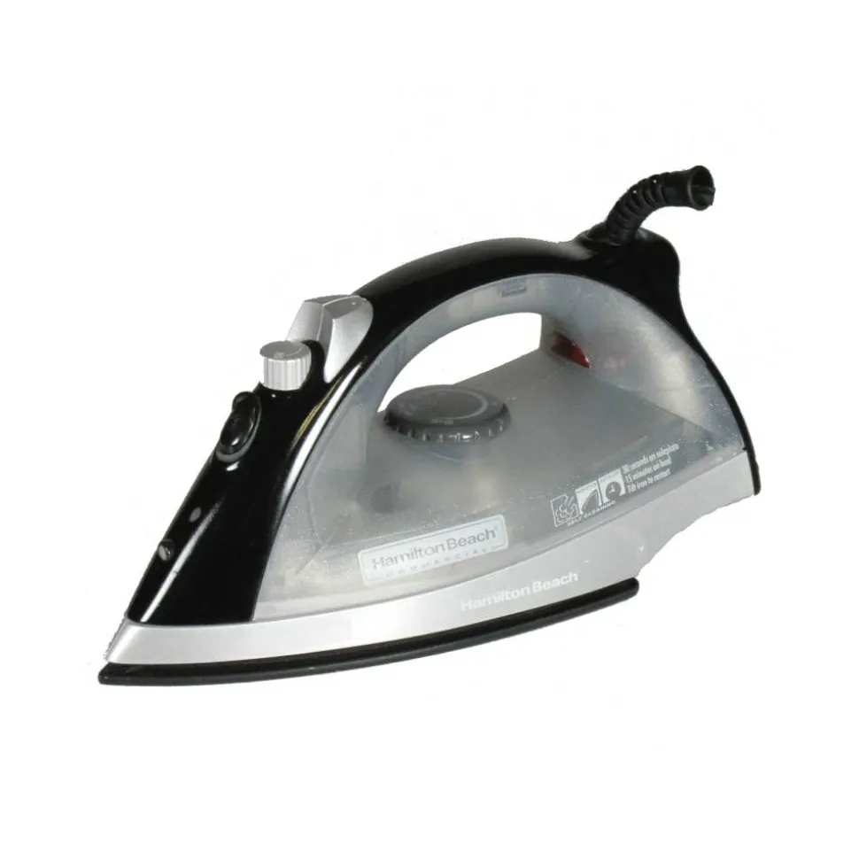 Hamilton Beach Commercial Lightweight Steam Iron, Silver, 10-13/16" x 5-15/16" x 4-13/16", Total Qty 1