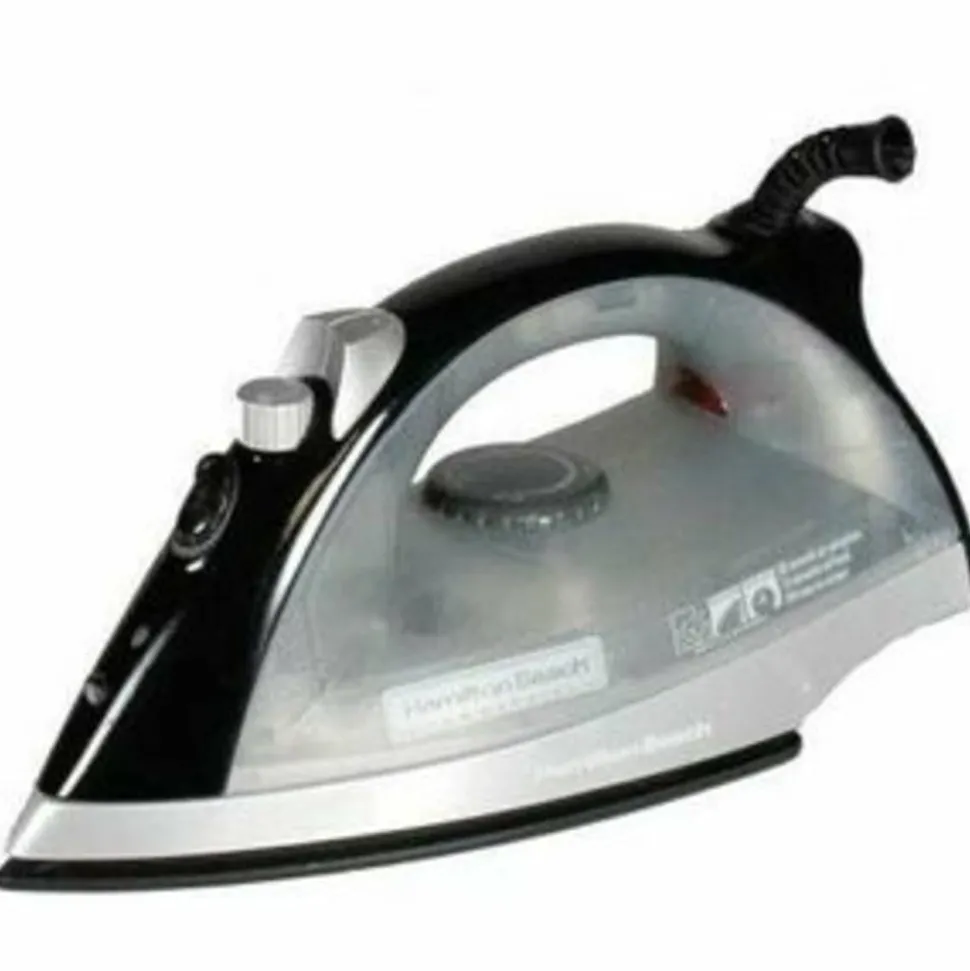 Hamilton Beach Commercial Lightweight Steam Iron, Silver, 10-13/16" x 5-15/16" x 4-13/16", Total Qty 1