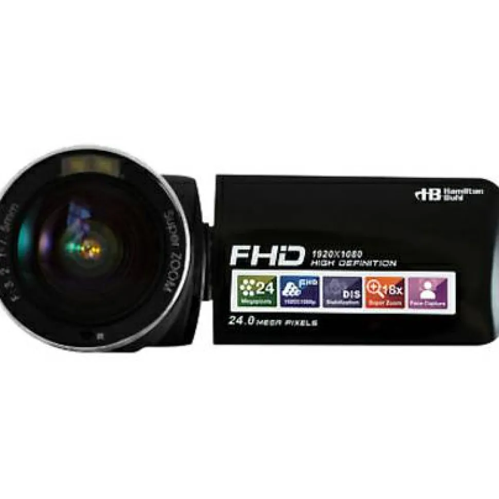 Hamilton Buhl ActionPro Digital Camcorder - 2.7" LCD Screen - CMOS - Full HD