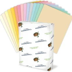Hammermill Colors Color Multi-Use Printer & Copy Paper, 1 Ream, Blue, Letter (8.5